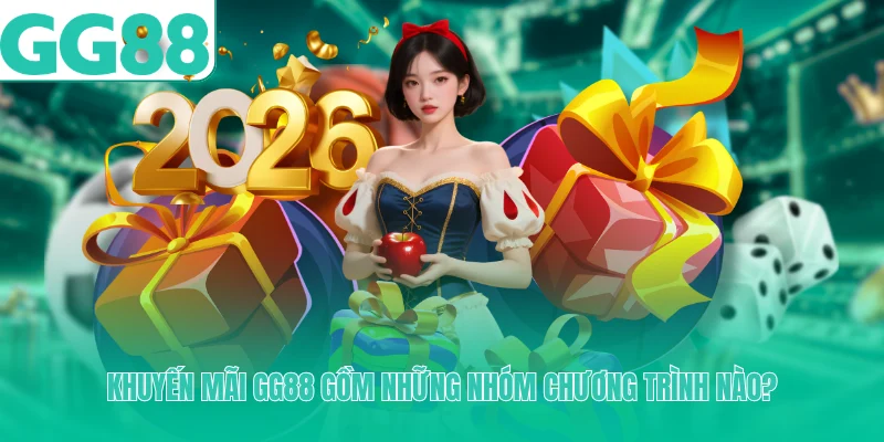 Khuyến mãi GG88 gồm những nhóm chương trình nào